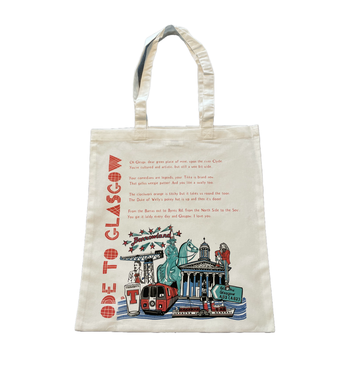 Ode to Glasgow - Basic Tragetasche