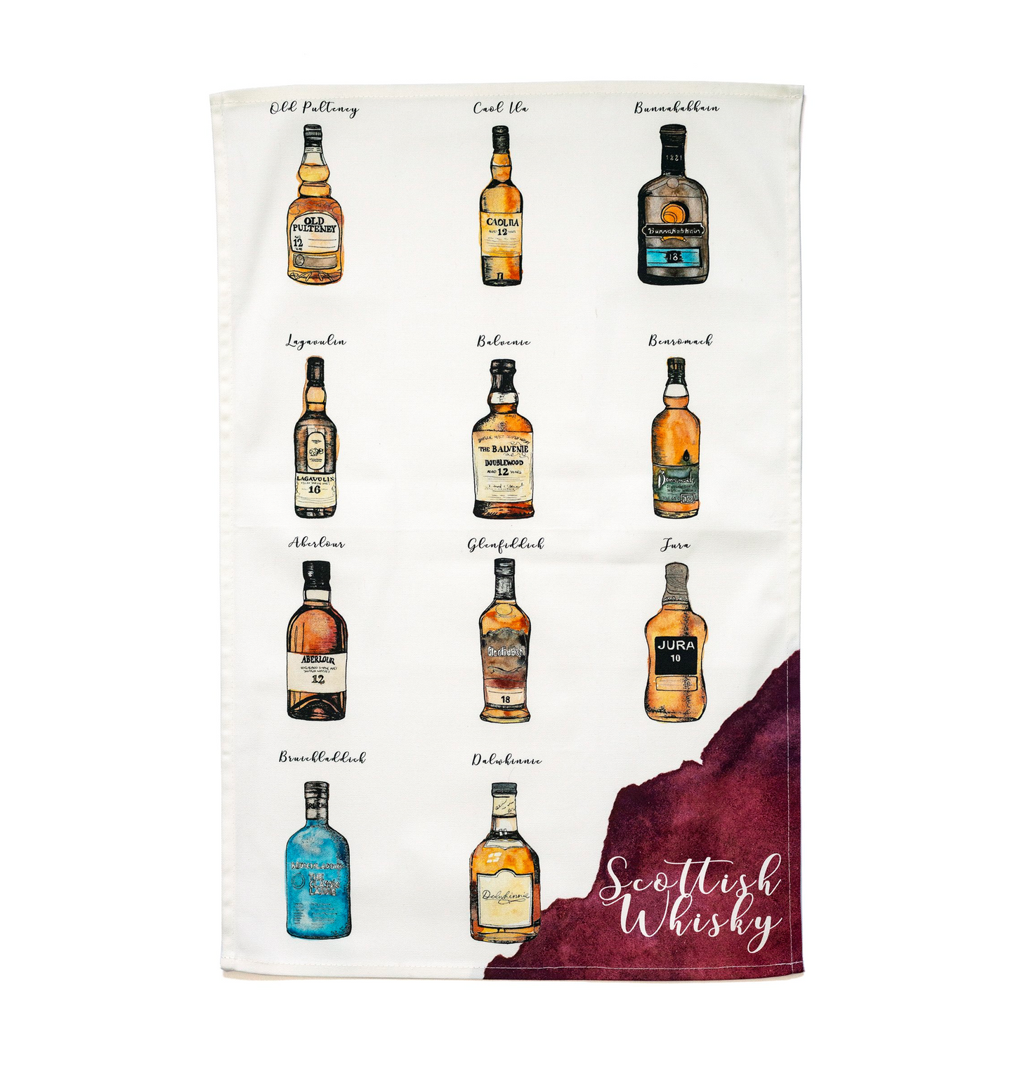 Scottish Whisky – Premium Geschirrtuch