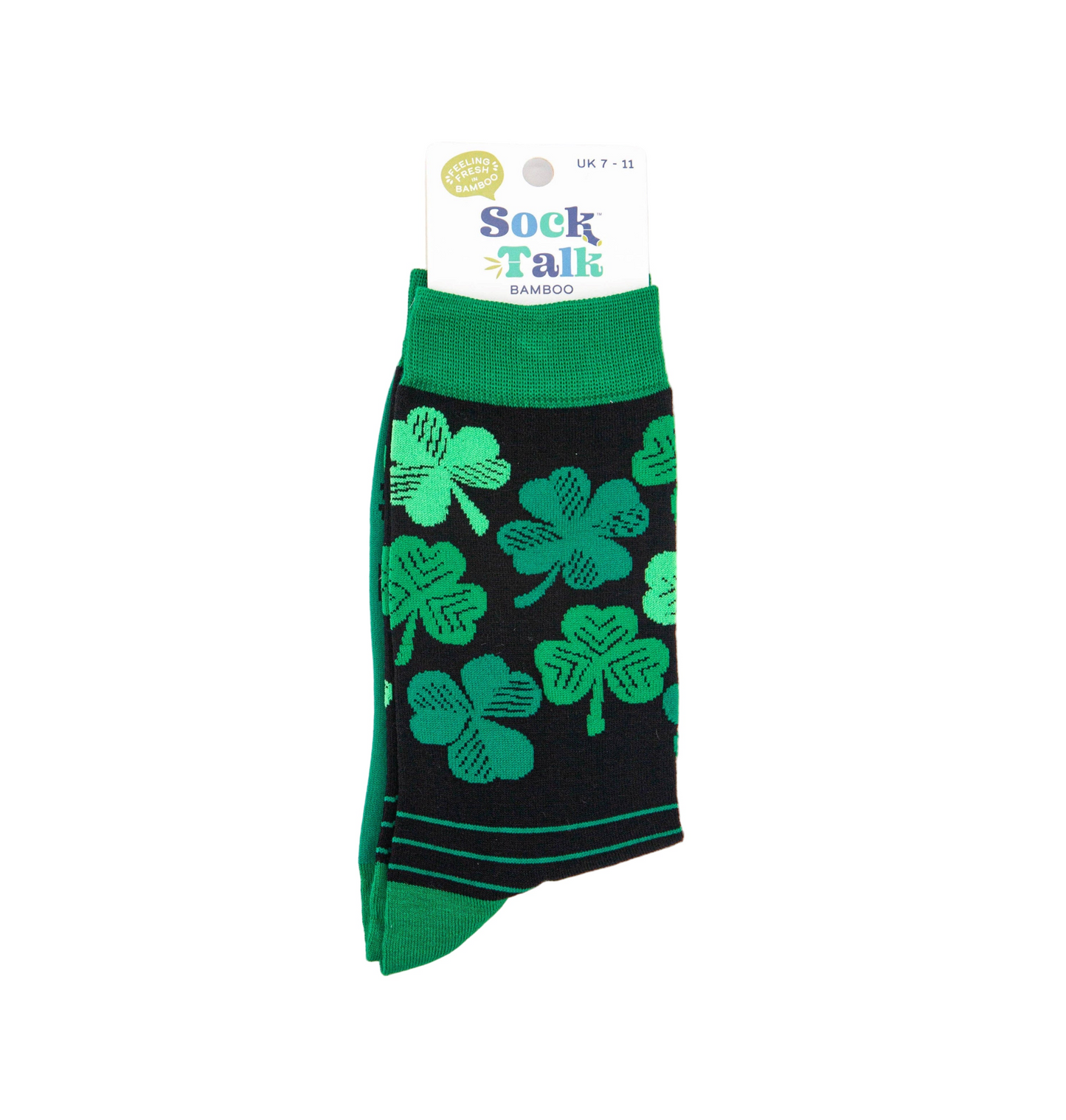Lucky Irish Shamrock Green – Herren Socken