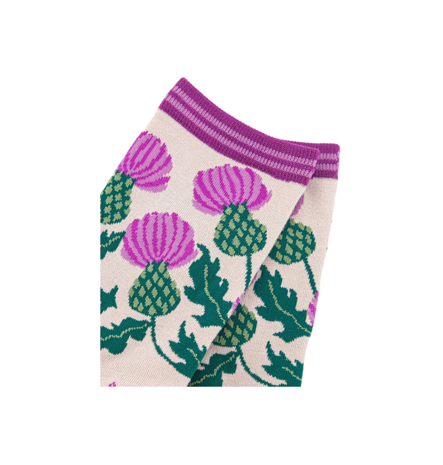Scottish Thistle – Damen Socken