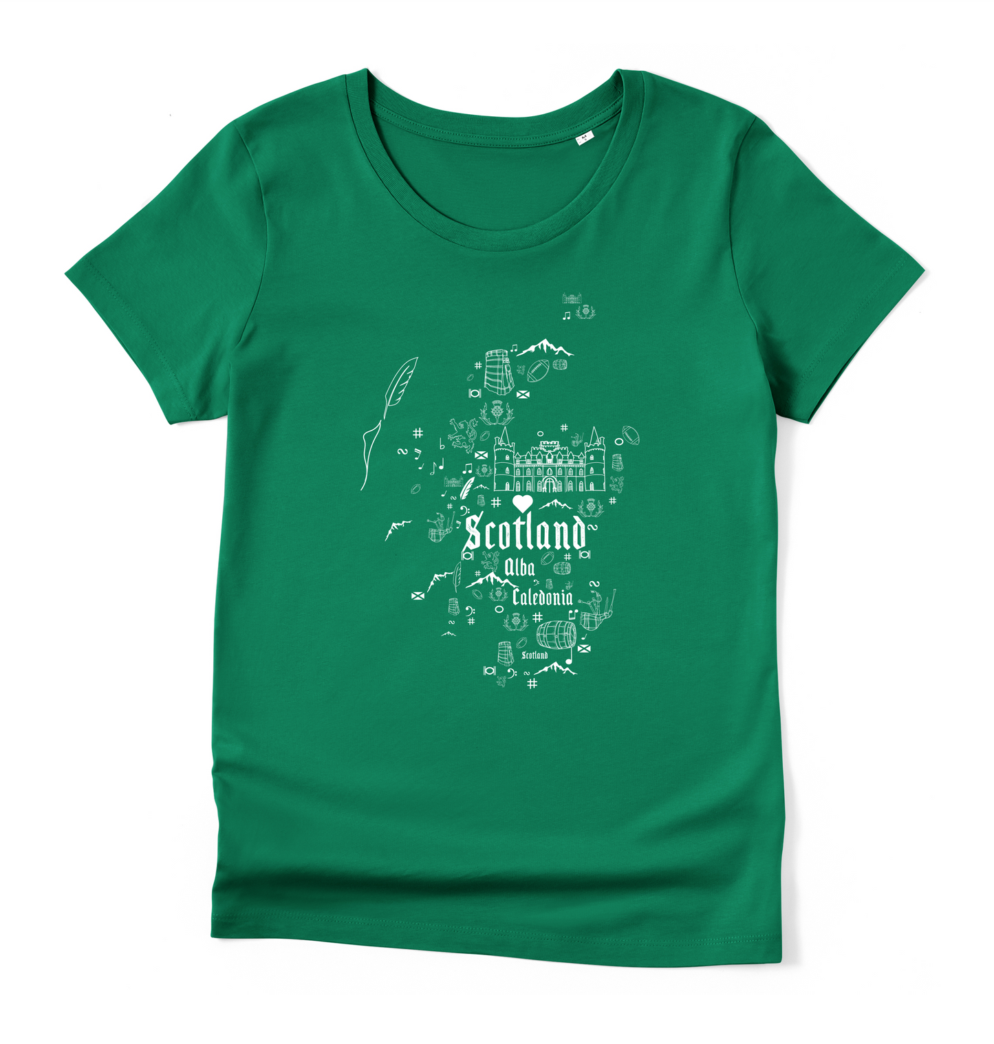 Scotland Classic - Damen Premium Organic T-Shirt