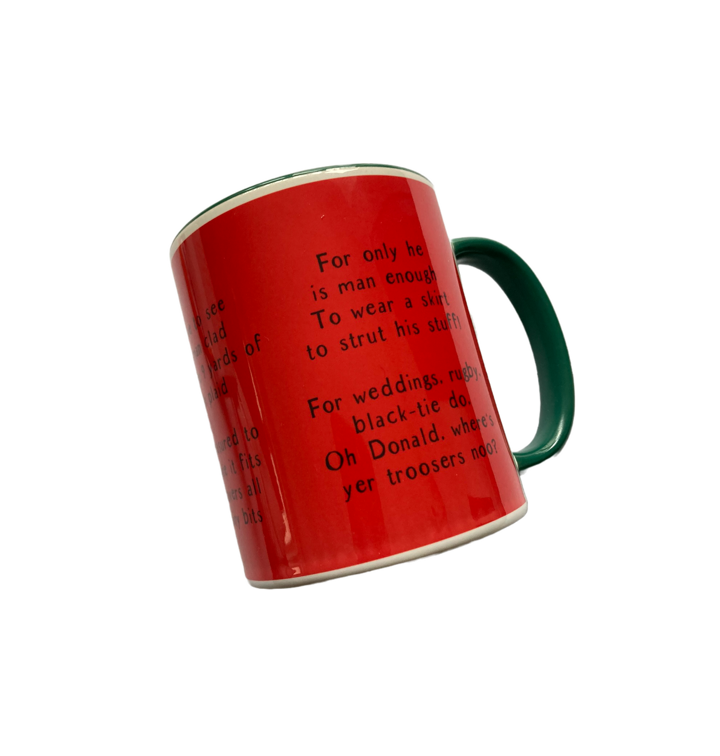 Ode to the Kilt - Tasse