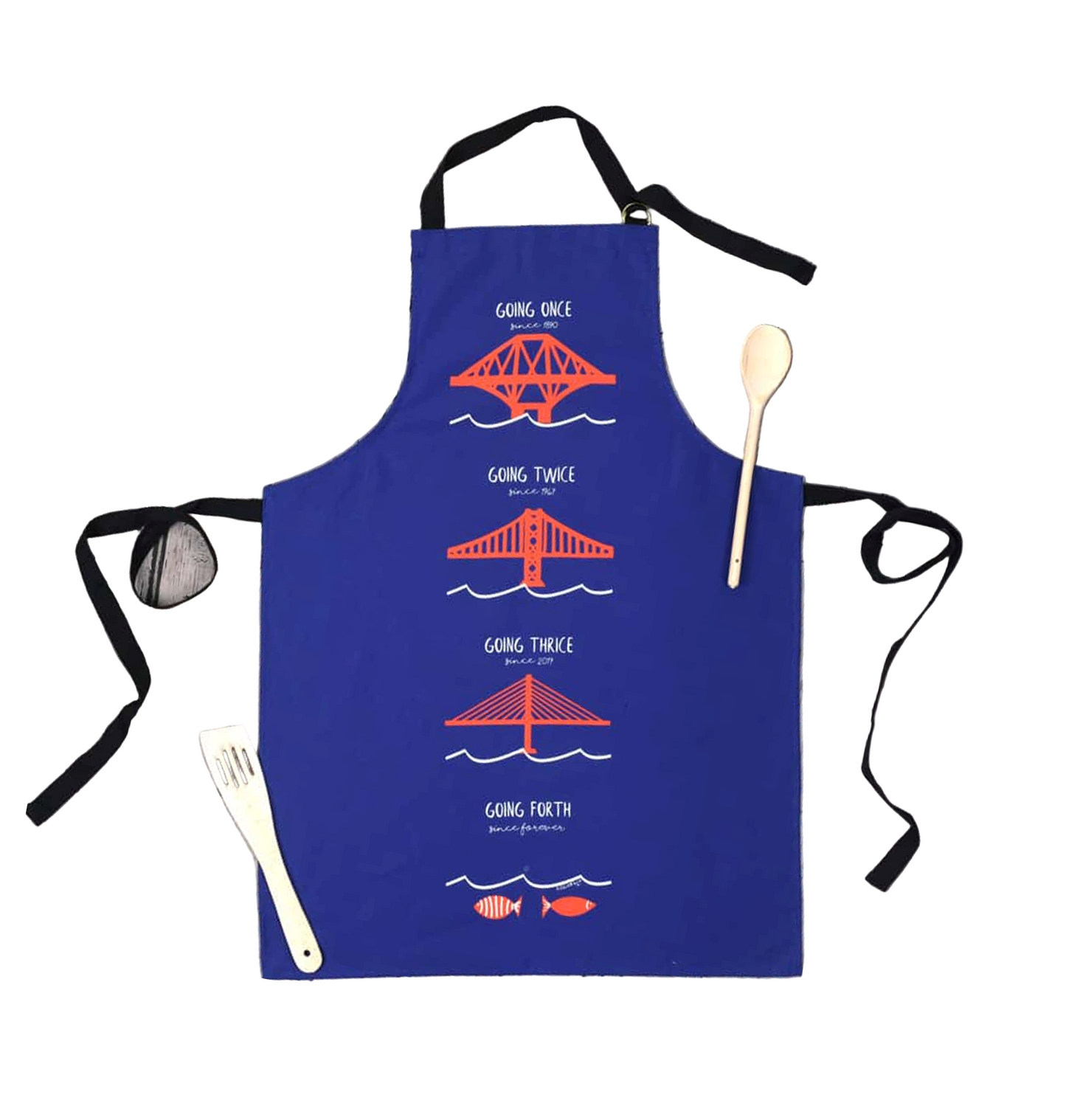 Forth Bridges - Premium Kochschürze