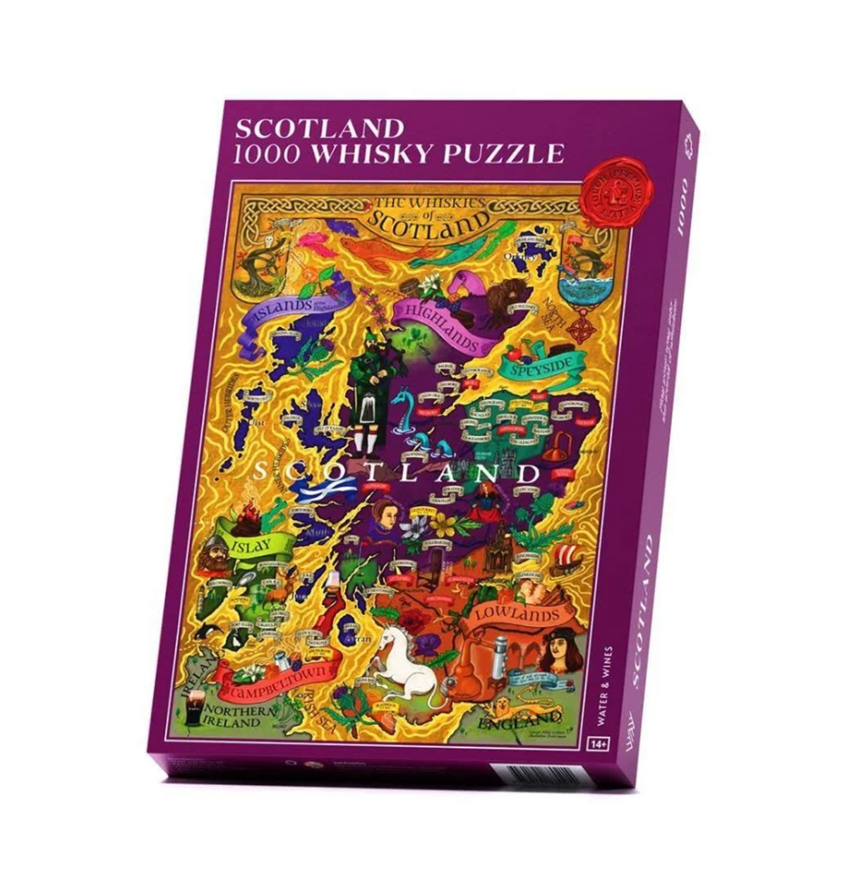 Scotland Whisky – Puzzle – JASPERS Schottland Shop