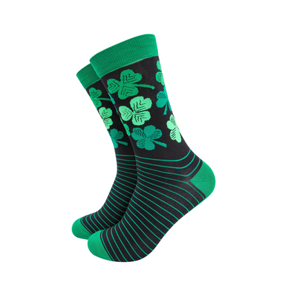 Lucky Irish Shamrock Green – Herren Socken