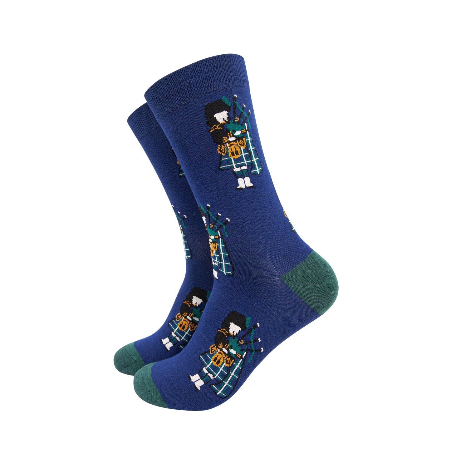 Scottish Piper Blue – Herren Socken