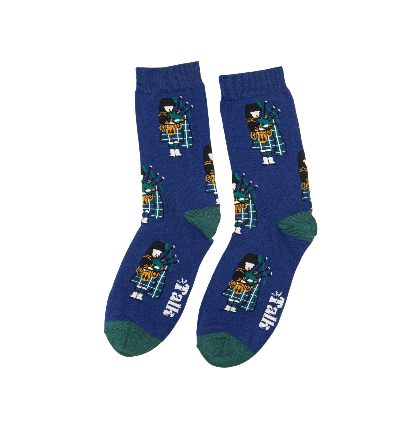 Scottish Piper Blue – Herren Socken