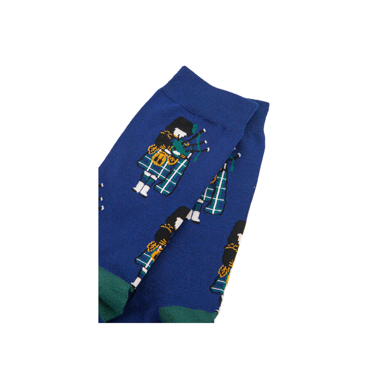 Scottish Piper Blue – Herren Socken